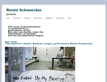Tablet Screenshot of portfolio.schauecker.com